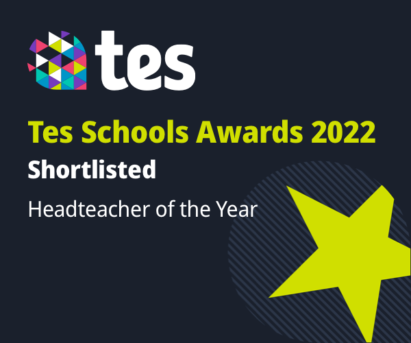 tes award Headteacher
